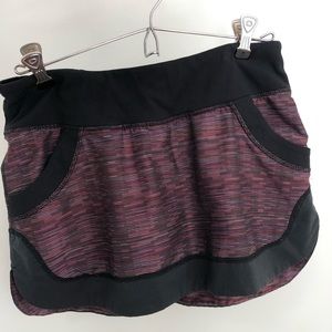 Pink and Black Lululemon Skirt Size 4